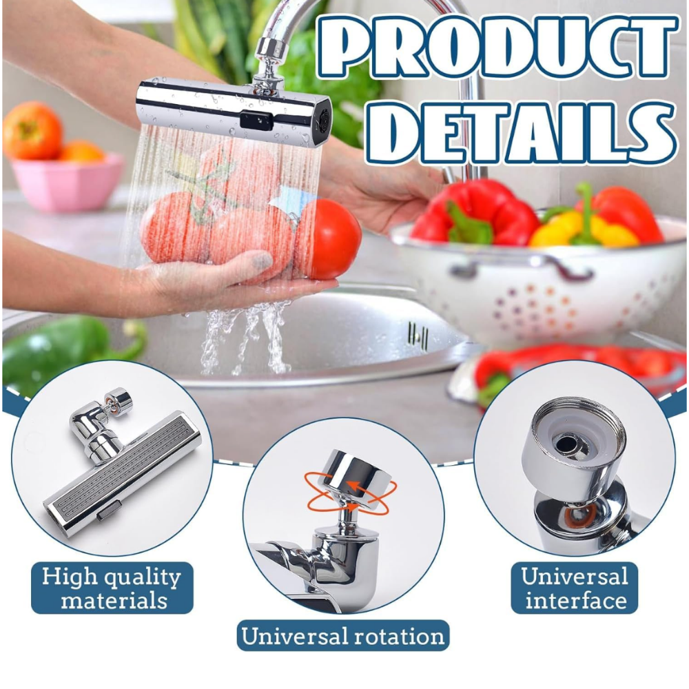 Adaptador llave de cocina multiusos