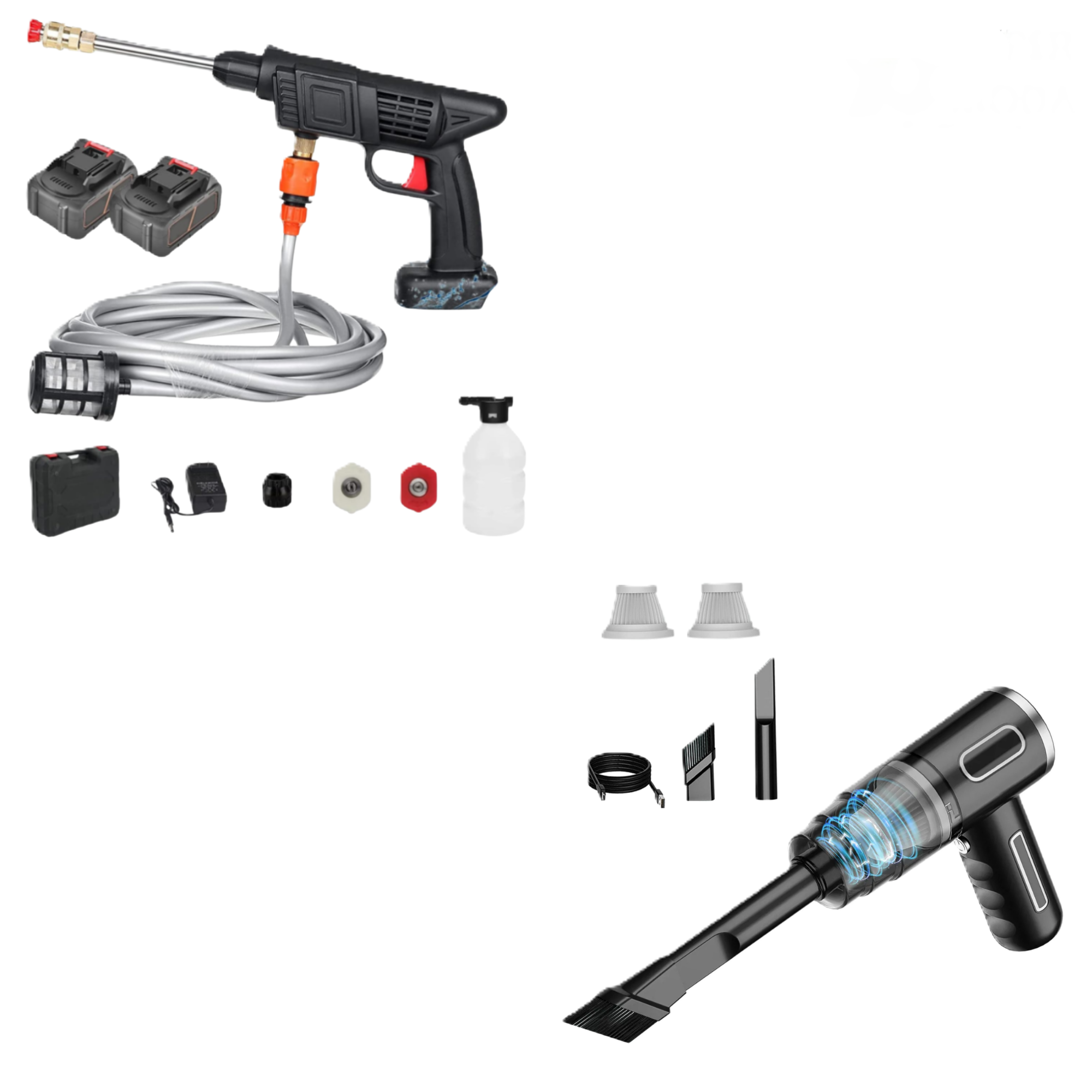 Kit Completo de Limpieza Automotriz Portátil