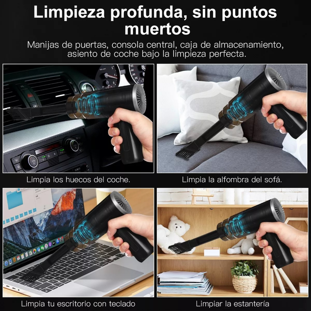 Kit Completo de Limpieza Automotriz Portátil
