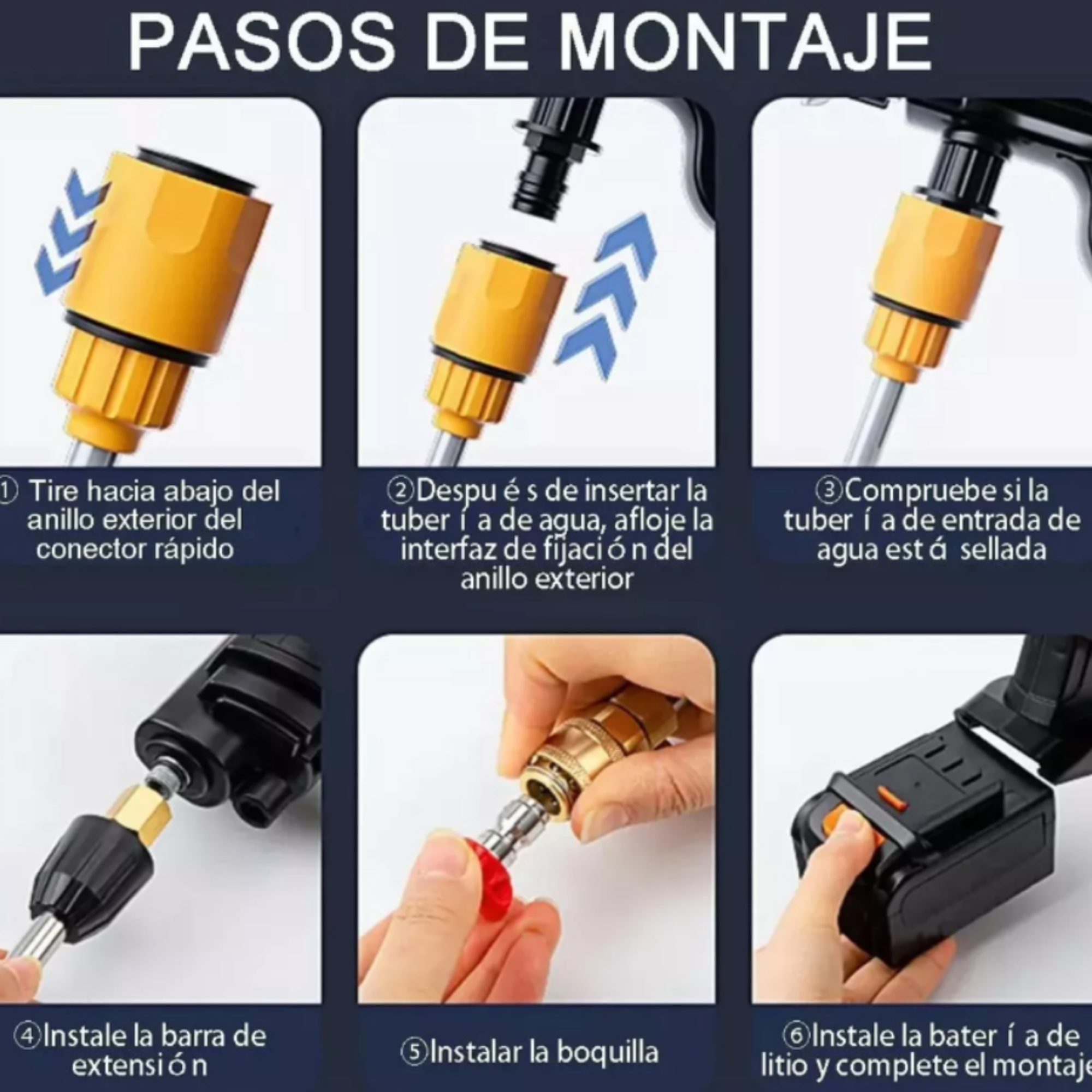 Kit Completo de Limpieza Automotriz Portátil