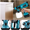 Pistola De Pintura Inalambrica Recargable